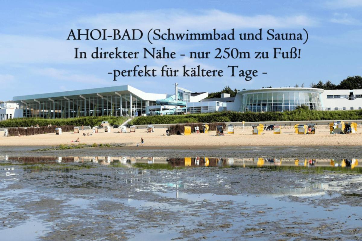 Traumhafte Ferienwohnung "Seekueste" In Cuxhaven - Duhnen In 1A Lage Im Haus Elbe 1 !!! 50M Zum Strand !!! Kültér fotó